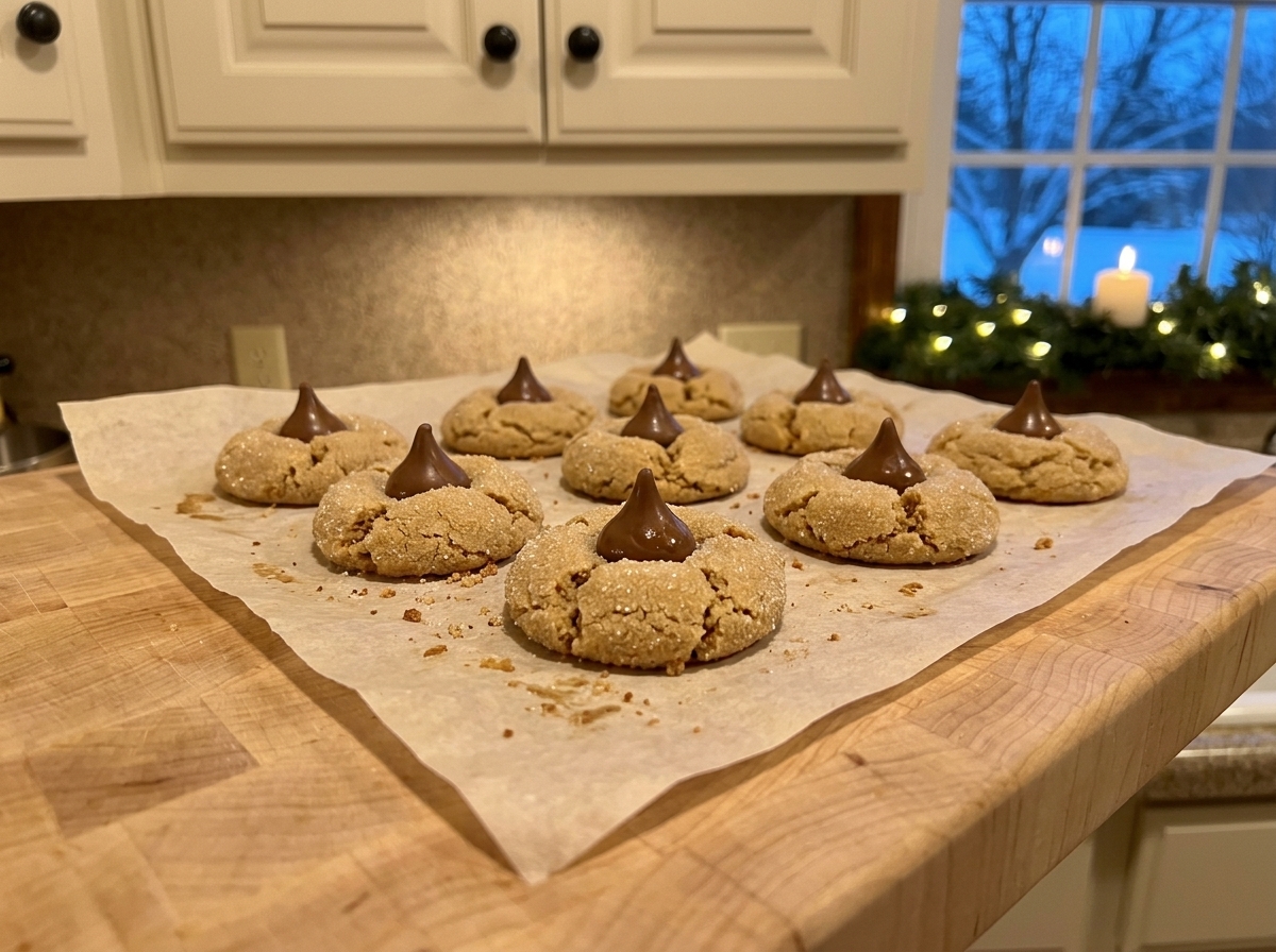 Peanut butter blossoms